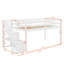 Lit mezzanine simple avec escalier-1282920380