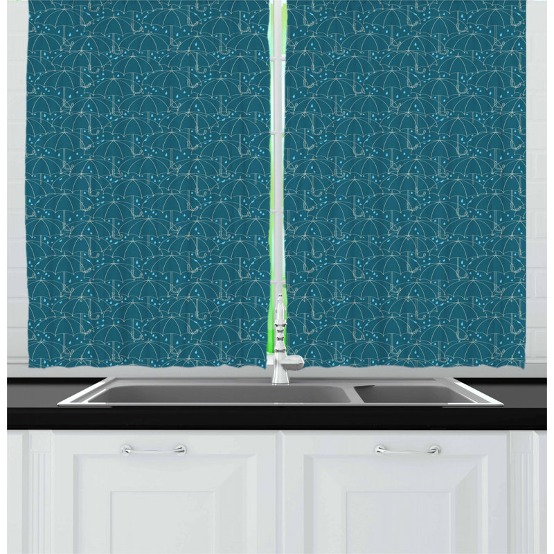 Tailored Kitchen Curtain
