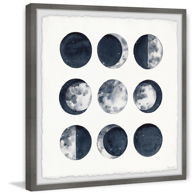 «Bianchi Moon Cycle», reproduction encadrée, H 24 po x l 24 po x 1,5 po