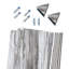 Bordure de douche en vinyle Palisade 36 po x 60 po x 78 po-103954384