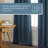 TOWN & COUNTRY BASICS SELENA Solid Linen Texture Indoor Curtains 2-Pack -105509935-105509937