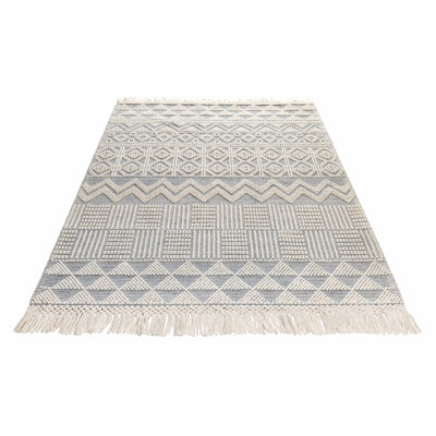 Gunhilda Moroccan Hand Woven Area Rug