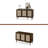 Sideboard Buffet Cabinet With 3 Rattan Doors,Modern Kitchen Storage Console Cabinet For Entryway Living Room-2143685193