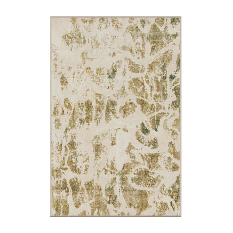 Abstract Indoor Rug, Rectangle 3' x 5'