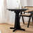 Black Round Solid Wood Dining table-295688549-295688550