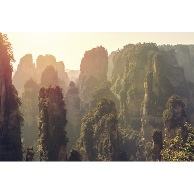 Zhangjiajie National Forest Park by Swissmediavision - Wrapped Canvas Print
