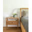 Spindle 1 - Drawer Solid Wood Nightstand-69970342