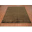 Tapis brun classique de style Gabbeh 10 x 10 avec des motifs discrets