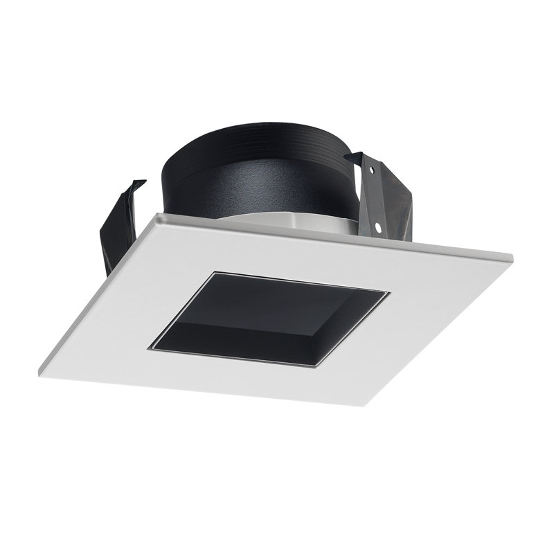 Ensemble d'éclairage encastré DEL 4 po Remodel, Noir