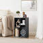 Bibliothèque étroite Altamonte à 12 cubes, petite armoire de rangement avec tablettes ouvertes, ensemble de 3 bibliothèques-225594142