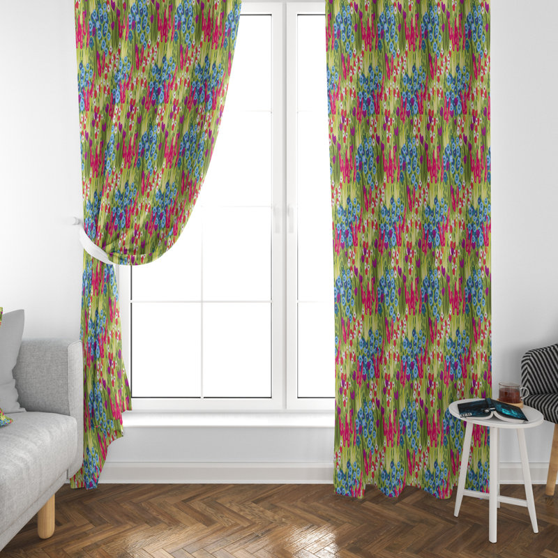 Paire de rideaux obscurcissant en polyester Ottaway, L 20 po x L 52 po