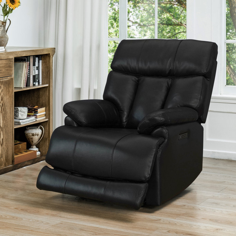 Fauteuil inclinable Riagan, Noir