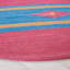 Danely Handmade Flatweave Cotton Pink/Blue/Yellow Area Rug-870029954