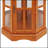 Corner Curio Cabinet with 5 Shelves and Lighting System Solid base frame, comfortable, durable, beautiful-1721084562