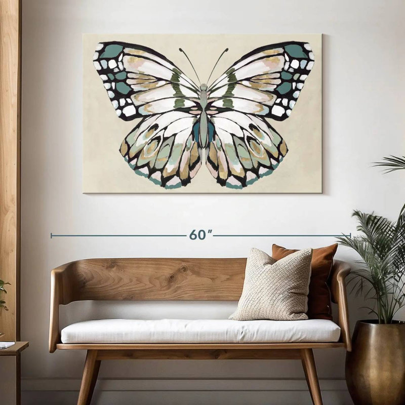 Brampt Butterfly's Kiss II, 32" H x 48" W