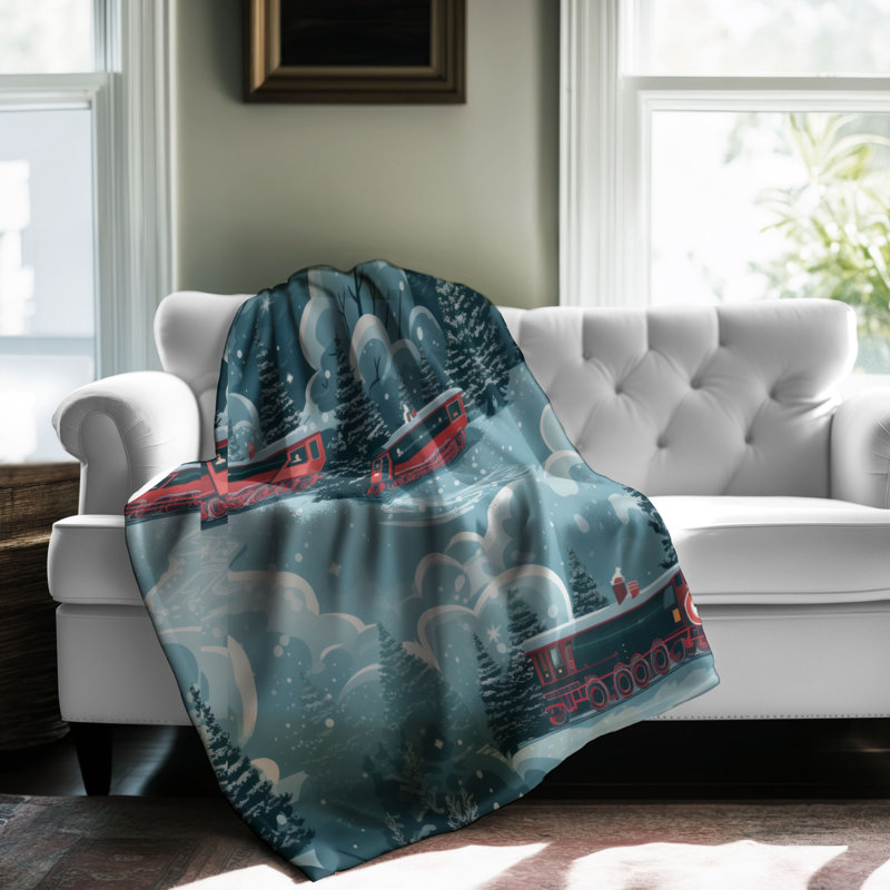 Frost Express - 1 Piece Premium Sherpa Blanket, Twin