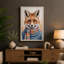 Fashionable Fox Modern - Print-136781014-136781015