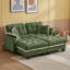 Causeuse en U avec repose-pieds mobile et 4 coussins-1654759860