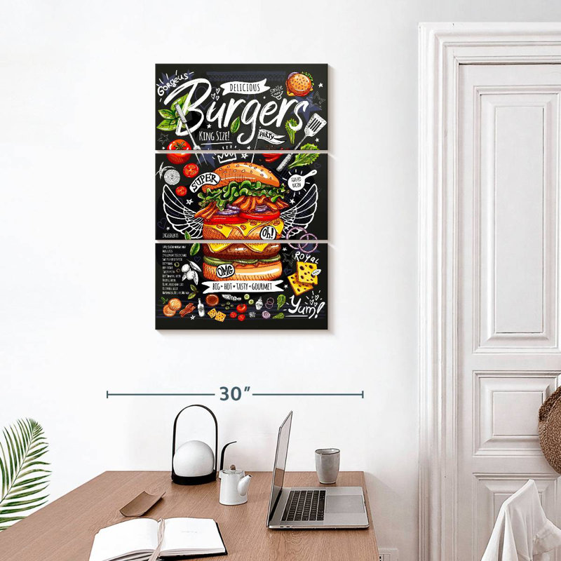 Yarlin King Size Burger, 32" H x 20" W