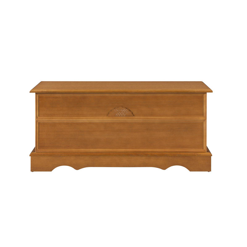 Garrard Wood Accent Trunk, Honey Brown