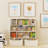 7 Shelf Bookcase with 2 Hooks