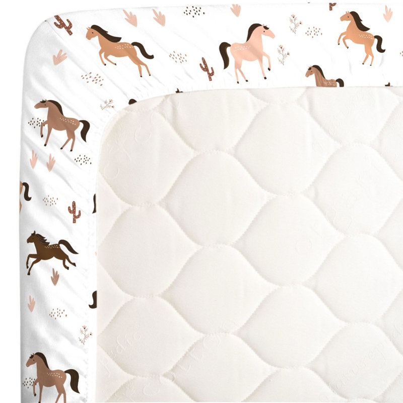 Drap-housse pour lit de bébé Nojo Marisol