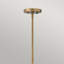 Poulan 4 - Light Bronze Geometric Pendant