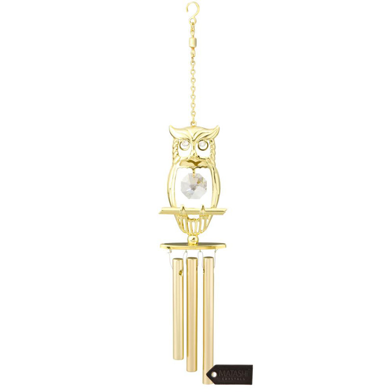 Carillon décoratif hibou wind