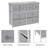 Sorbus 8 Drawers Chest Dresser with Knob Handle-517904678
