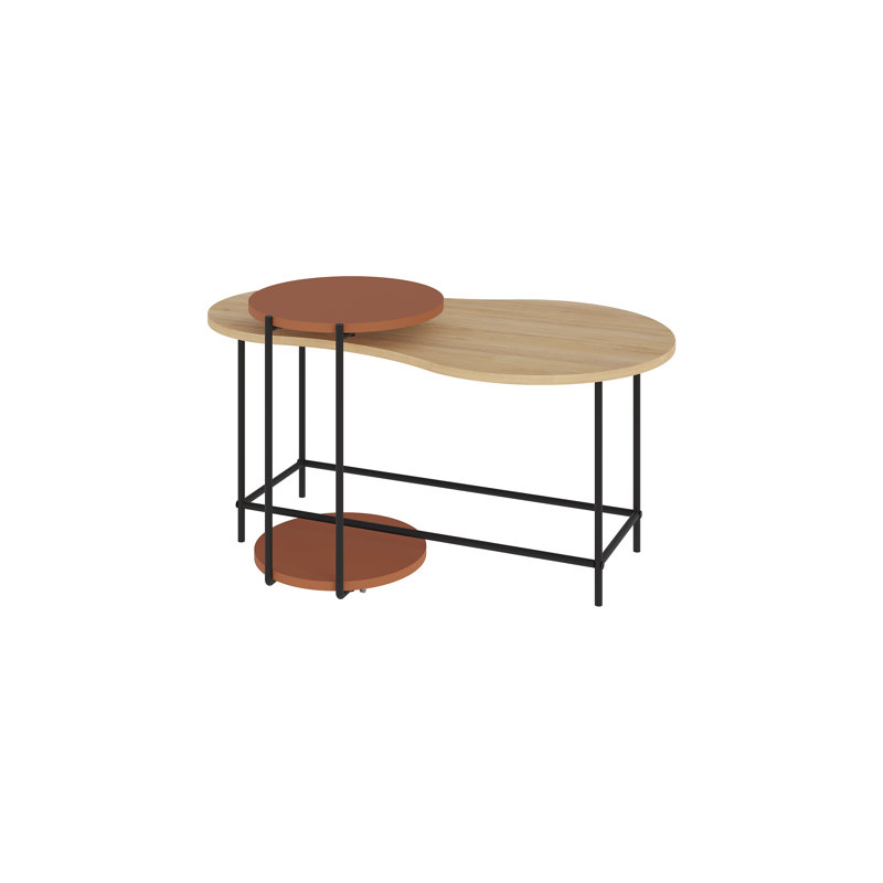 Adreona Four Leg Coffee Table, Cinnamon