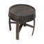 Table d'appoint ronde de style baril