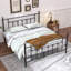 Ensemble de chambre configurable avec lit plateforme 3 pièces Kempst-88622717-88622720