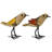 Primitive Wood & Metal Birds