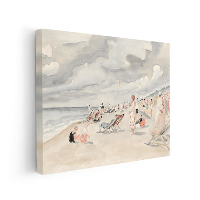 Henri Lebasque - La Plage De Deauville