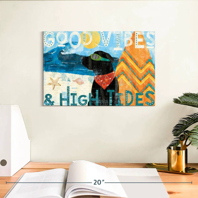 Tergel Good Vibes II, H 8 po x l 12 po
