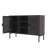 47.24" Sideboard Buffet Cabinet, Chevron Cutout Door Storage Credenza with Adjustable Shelves, Multifunctional Accent Cabinet for Entryway, Dining Room, Living Room TV Console-418716226