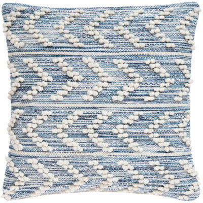 Hobnail Indoor/Outdoor Herringbone Pillow Cover