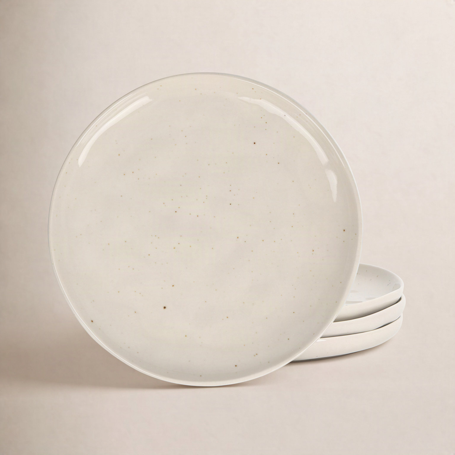 Mirella 9" Salad Plate, Beige
