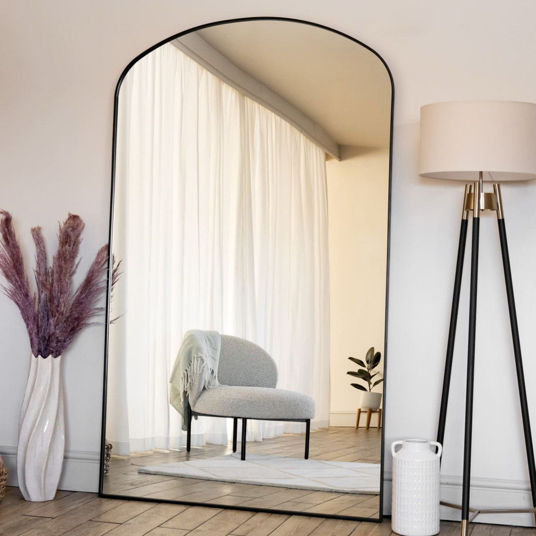 B&Q - Jōbū Jobu HomeYokoBlack Metal Gentle Arch Mirror200Cm X 120Cm - Image 3