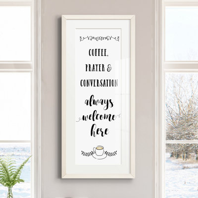 Always Welcome - reproduction de cadre photo