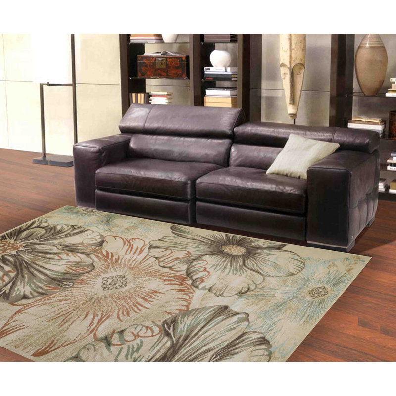 Tapis crème Vallejo, Rectangle 3 pi 3 po x 4 pi 11 po