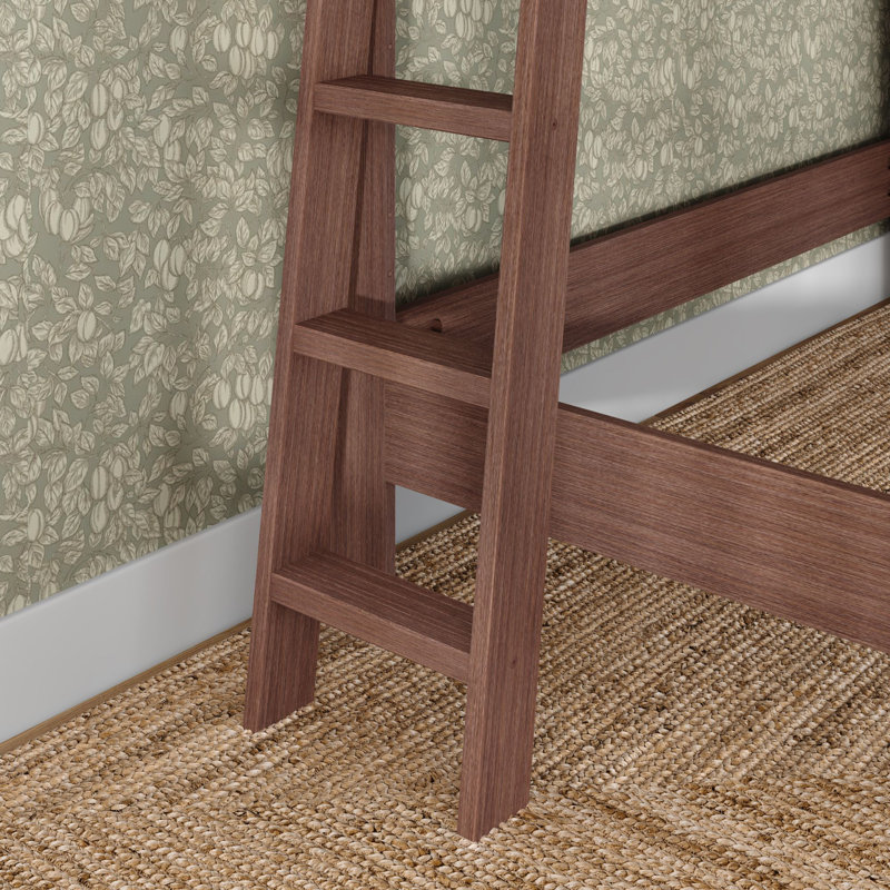 Olympic Queen Loft Bed, Embossed Brown