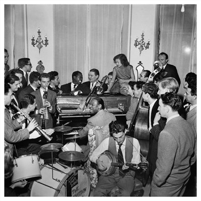 Getty Images, "Dixieland in Rome," Slim Aarons, November 1, 1948 (Print Only)