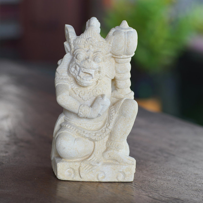 Statuette en grès, général Hanoman