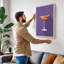 Cocktail Hour Modern - Wrapped Canvas-377699523-377699549