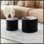 Ensemble de 2 tables gigognes