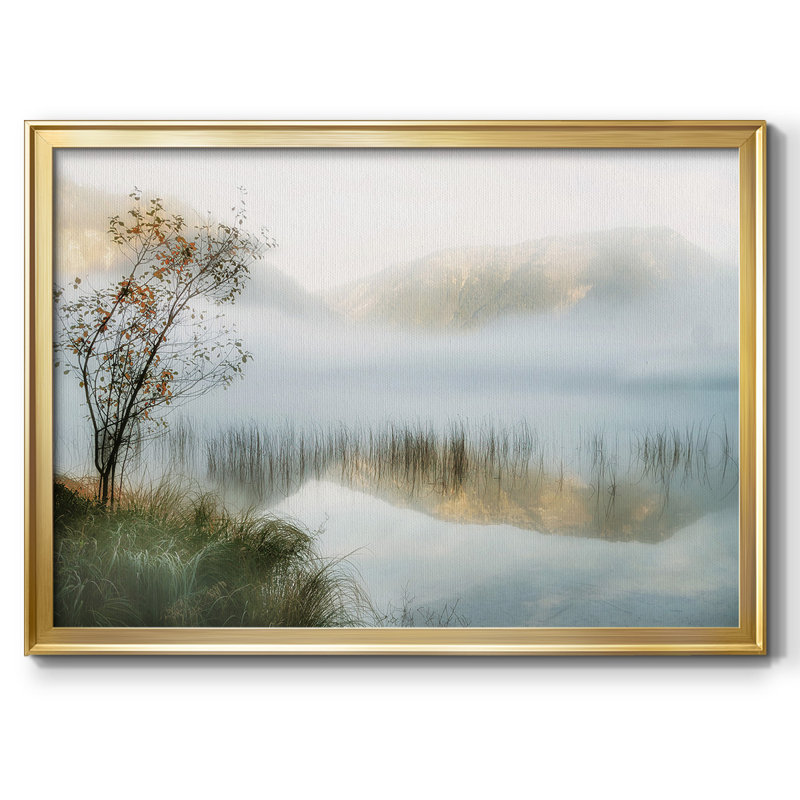 Golden Mirror, H 18 po x l 26 po x P 1,5 po, Or