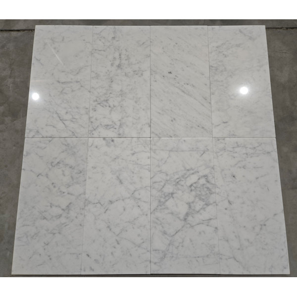 6x12 CARRARA POLISHED & EASED