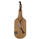 Mud Pie™ Lodge Wood Cheese Board And Platter