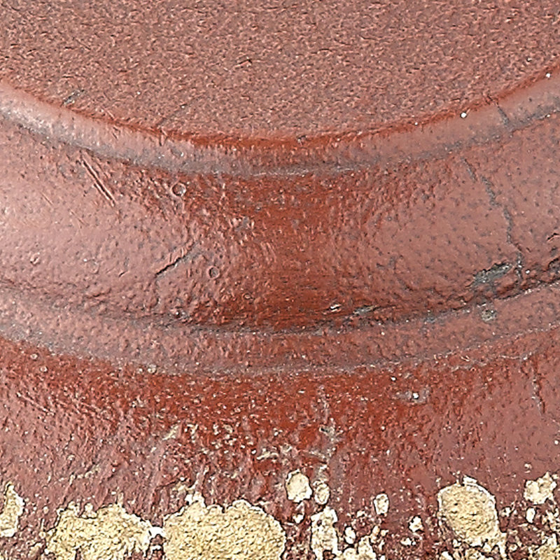 Mercado Steel Semi Flush Mount, Antique Red